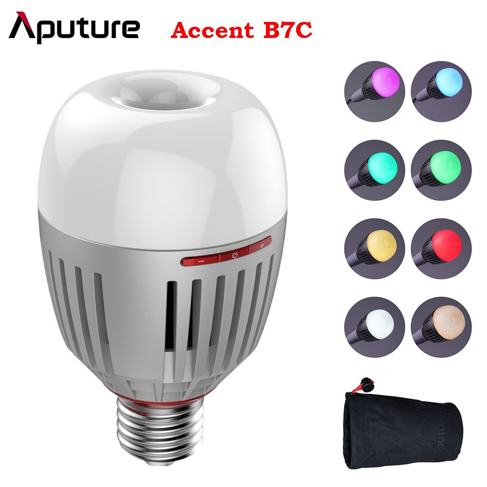 Aputure B7C 7W RGBWW LED Ʈ  CRI 2000K-100..